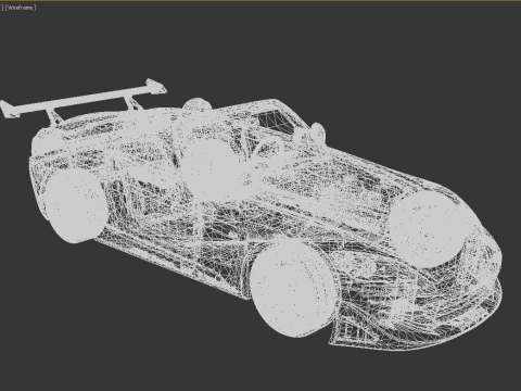 Honda S2000 Fast and Furious 3D Model