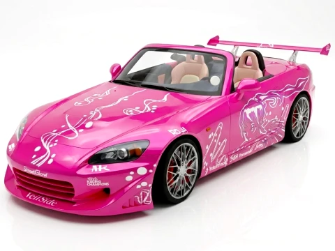 Honda S2000 Fast and Furious 3D Modell