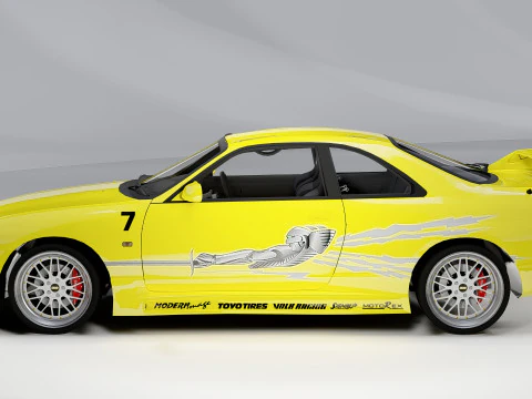 Leons Nissan Skyline GT-R BCNR33 3D Model
