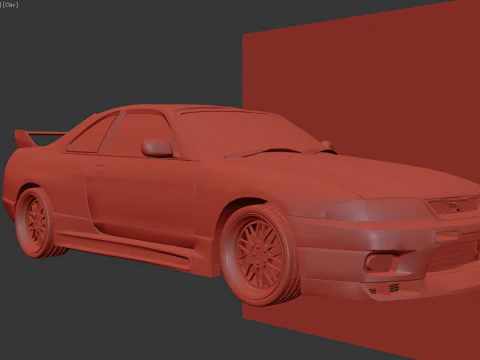 Leons Nissan Skyline GT-R BCNR33 3D Model