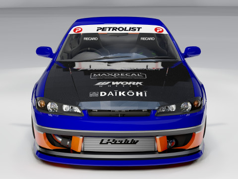 Nissan Silvia S15 Tokyo Drift Model 3D