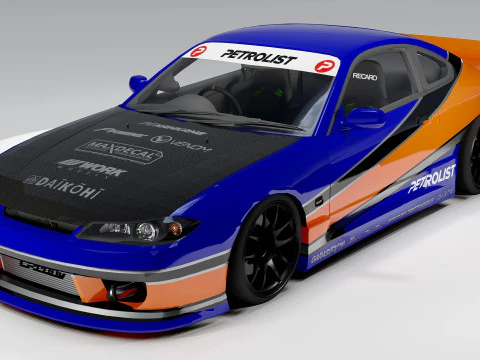 Nissan Silvia S15 Tokyo Drift Model 3D