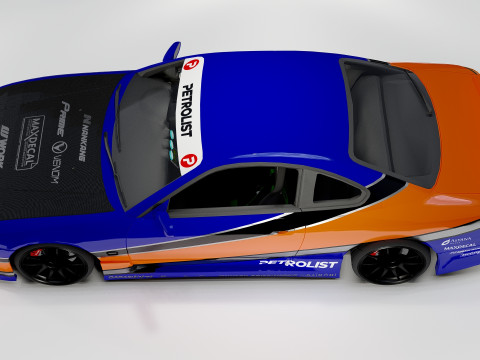 Nissan Silvia S15 Tokyo Drift Model 3D