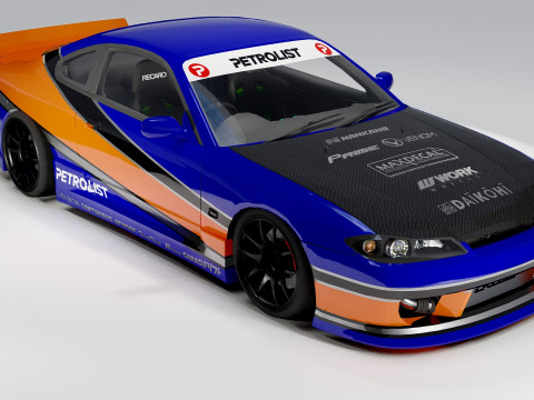 Nissan Silvia S15 Tokyo Drift Model 3D