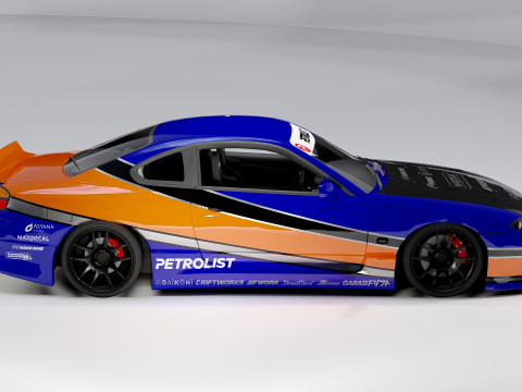 Nissan Silvia S15 Tokyo Drift Model 3D