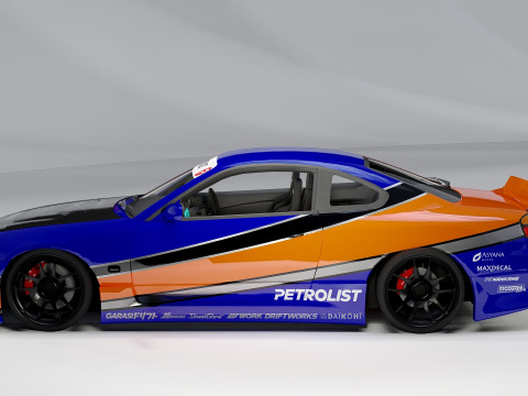 Nissan Silvia S15 Tokyo Drift Model 3D