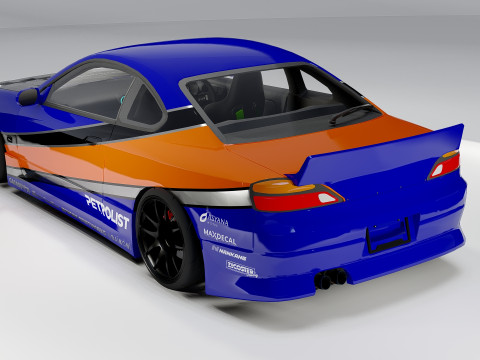 Nissan Silvia S15 Tokyo Drift Model 3D