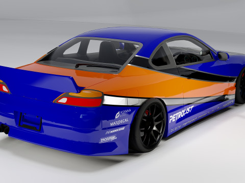 Nissan Silvia S15 Tokyo Drift Model 3D