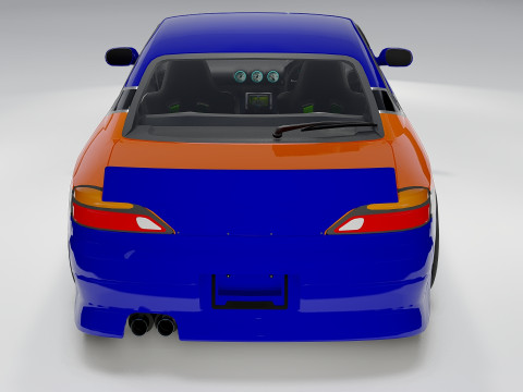 Nissan Silvia S15 Tokyo Drift Model 3D