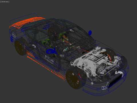 Nissan Silvia S15 Tokyo Drift Model 3D