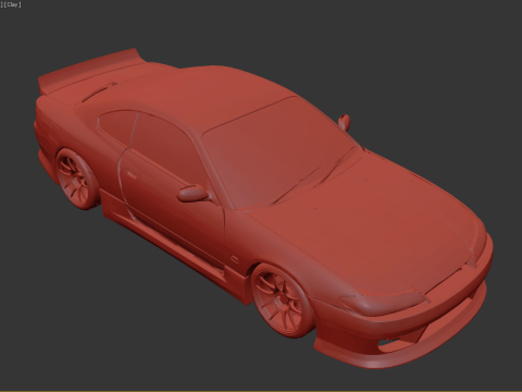 Nissan Silvia S15 Tokyo Drift Model 3D