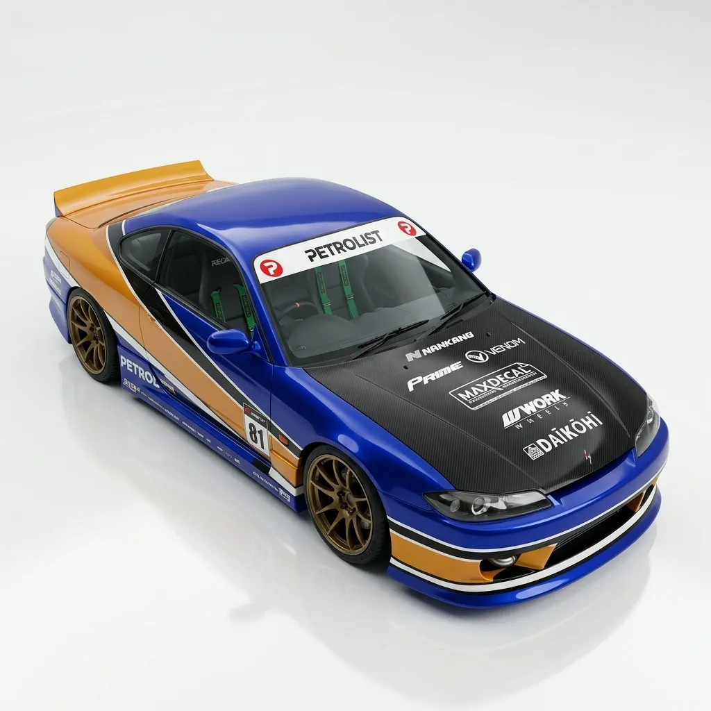 Nissan Silvia S15 Tokyo Drift 3D Model in Racing 541476 | 3DExport