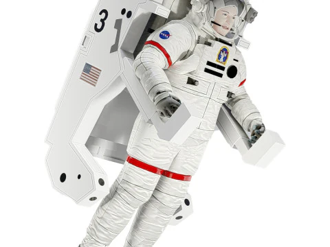 Jednostka mobilności poza pojazdem kosmicznym MMU Model 3D