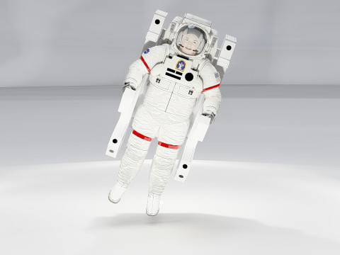 Spacesuit Extravehicular Mobility Unit MMU 3D Модель