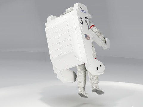 Spacesuit Extravehicular Mobility Unit MMU 3D Модель