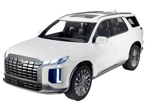 Hyundai Palisade 2024 Modelo 3D