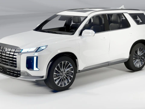 Hyundai Palisade 2024 3D Model