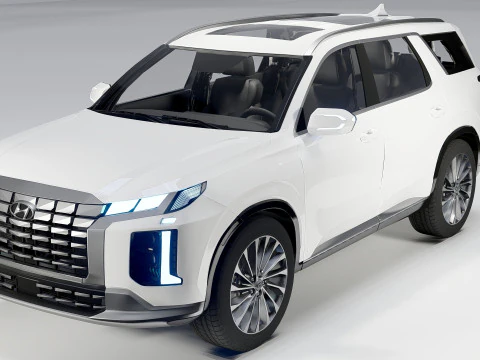 Hyundai Palisade 2024 3D Model