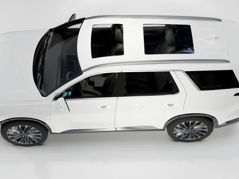 Hyundai Palisade 2024 3D Model