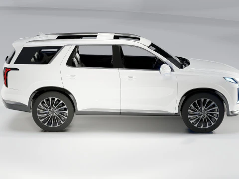 Hyundai Palisade 2024 3D Model