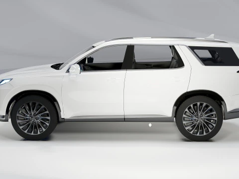 Hyundai Palisade 2024 3D Model