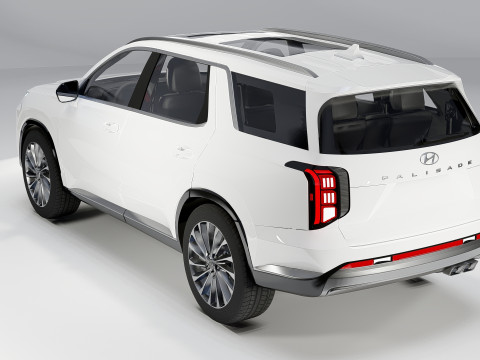 Hyundai Palisade 2024 Modelo 3D