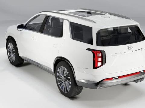 Hyundai Palisade 2024 3D Model