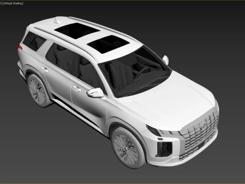 Hyundai Palisade 2024 3D Model
