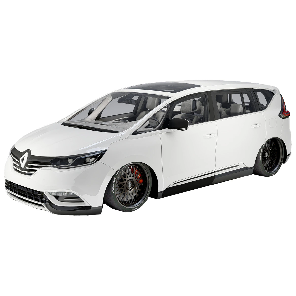 Renault Espace 3D Model .c4d .max .obj .3ds .fbx .stl .blend