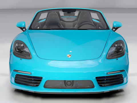 Porsche 718 Boxster S 2017 3D Model