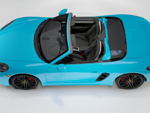 Porsche 718 Boxster S 2017 3Dモデル