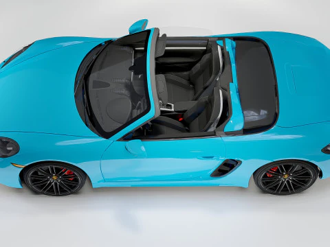 Porsche 718 Boxster S 2017 3D Model