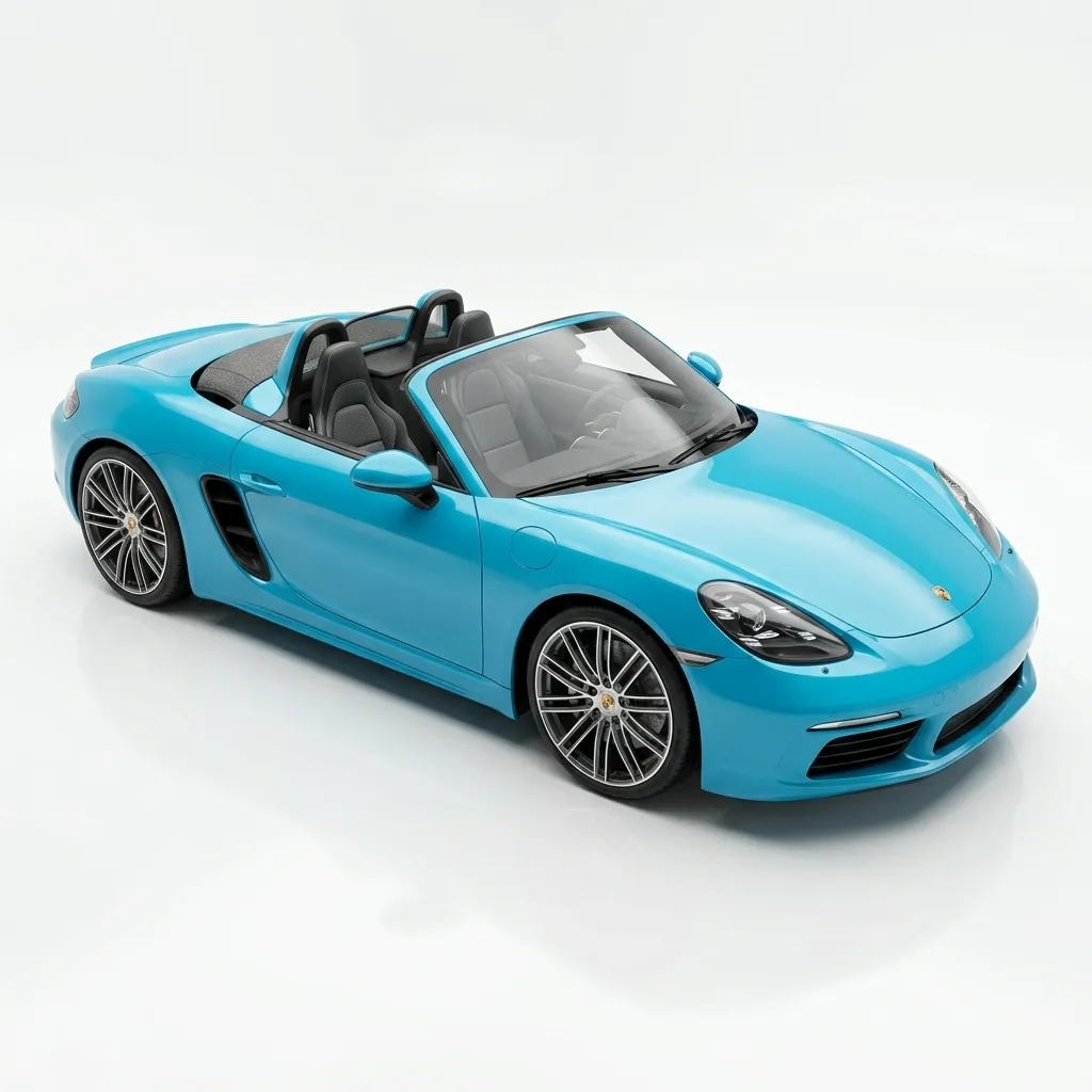 Porsche 718 Boxster S 2017 3D Model .c4d .max .obj .3ds .fbx .stl .blend 