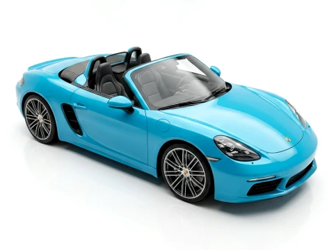 Porsche 718 Boxster S 2017 3D Modell