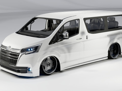 Toyota Granvia Premium 3D मॉडल