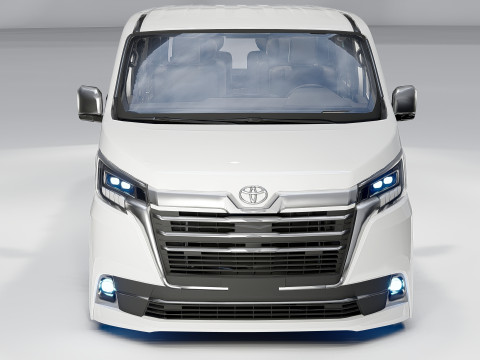 Toyota Granvia Premium 3D मॉडल