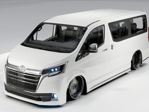 Toyota Granvia Premium 3D Model