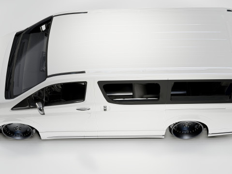 Toyota Granvia Premium 3D मॉडल