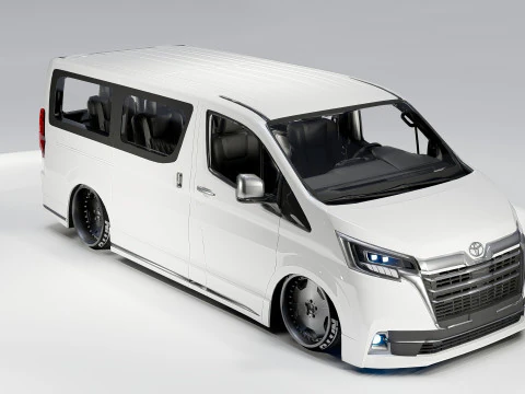 Toyota Granvia Premium 3D Model