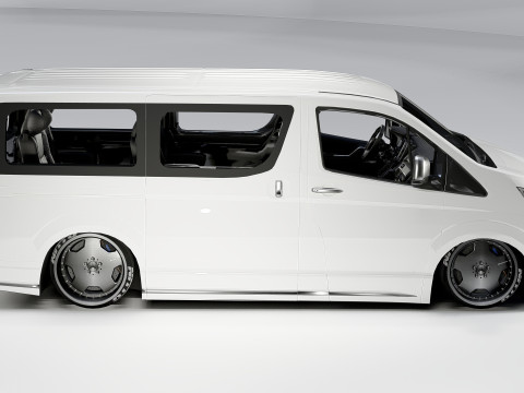 Toyota Granvia Premium 3D मॉडल
