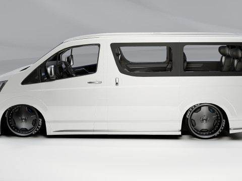 Toyota Granvia Premium 3D मॉडल