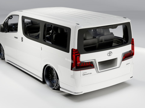 Toyota Granvia Premium 3D मॉडल