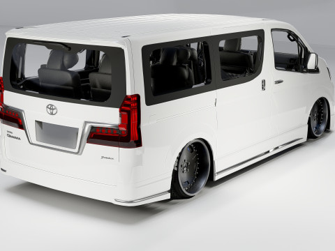 Toyota Granvia Premium 3D मॉडल