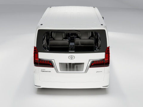 Toyota Granvia Premium 3D मॉडल