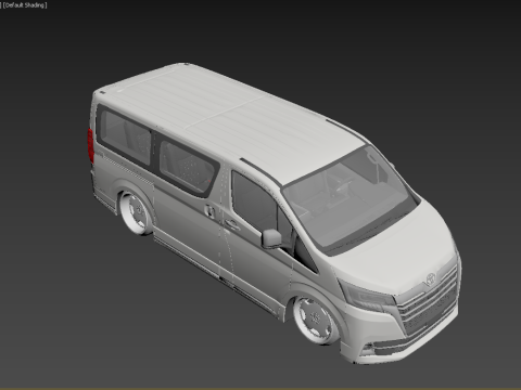 Toyota Granvia Premium 3D मॉडल