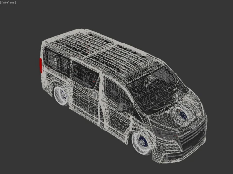 Toyota Granvia Premium 3D Model