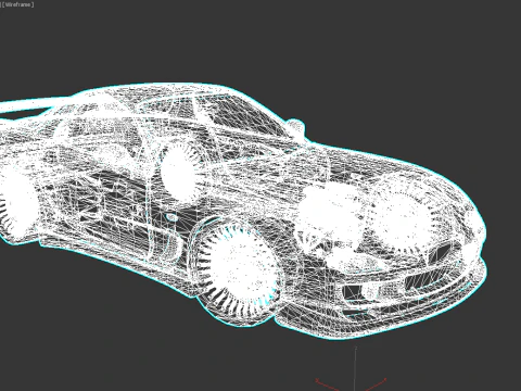 Mazda RX-7 Dom Toretto Fast and Furious 3D Model
