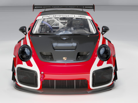 Porsche 911 GT2 RS ClubSport 3Dモデル