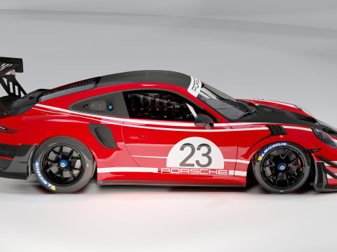 Porsche 911 GT2 RS ClubSport 3Dモデル