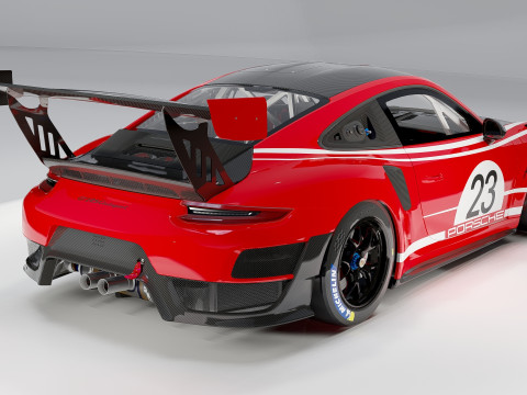Porsche 911 GT2 RS ClubSport 3Dモデル